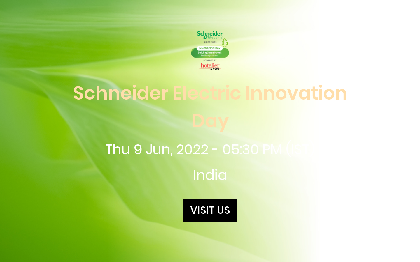 Schneider Electric Innovation Day
